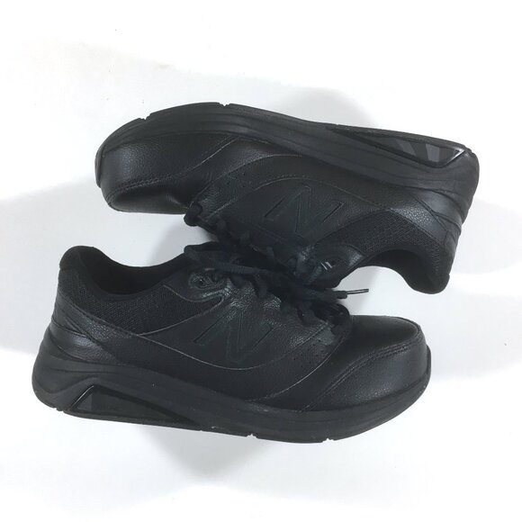 New Balance 928v3 Lace Up Walking Shoes Womens Size 8 D Wide Black WW928BK3 - Picture 2 of 9